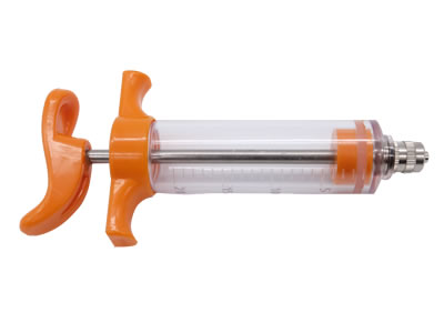 Veterinary Plastic Steel Syringe without Graduation 20ml 