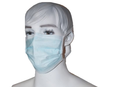 Nonwoven Face Mask With Tie